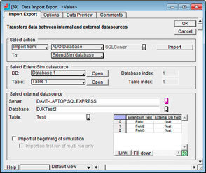 Data Import/Export for ADO Database
